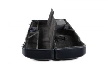 Image of Negrini OU/SxS/Auto/Pump UNICASE Luxury Travel Shotgun Case, Navy Blue/Grey Interior, L37.50in x W7in x D5in 16406LR-UNI/5590