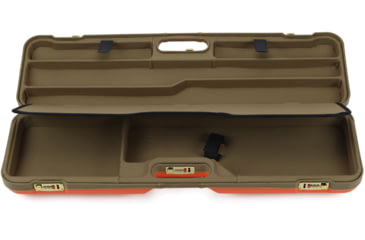 Image of Negrini Wings OU/SxS Deluxe Hunting Combo Shotgun Case, 32.125x8.875x5in, Blaze Orange/Khaki, 819129015303