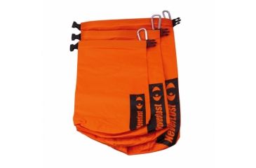 Image of Neverlost Dry Bag Set, 3 Piece, Black/Orange, Set of 3 in 4,6 and 8 lts. 6143