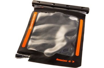 Image of Neverlost Ipad/Tablet Waterproof Pouch, Black/Orange 7004