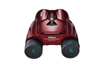 Image of NEW Nikon Aculon 8-24x25mm Zoom Binocular, Red 7335