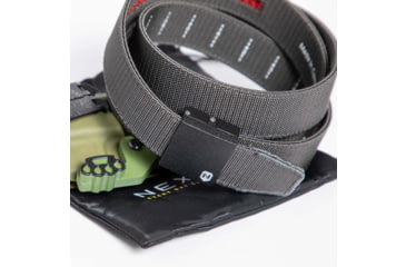 Image of Nexbelt Contender Supreme Grey Edc Ratchet Belt 1.5inch [38mm]