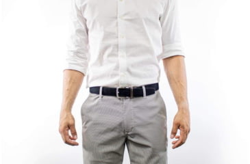 Image of Nexbelt Suede Dress Belt, Non-EDC, Black, PCE0746