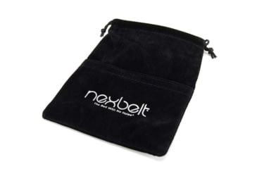 Image of Nexbelt Suede Dress Belt, Non-EDC, Black, PCE0746