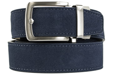 Image of Nexbelt Suede Dress Belt, Non-EDC, Navy, PCE0821
