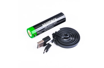 Image of Nextorch 18650 USB-C Direct Recharge Battery, Black, BW20029