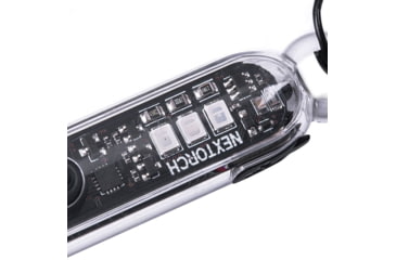 Image of Nextorch K40 LED Keychain Light, Lithium Ion, White, 300 Lumen, Black, PS520122