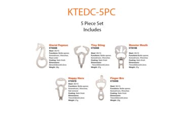 Image of Nextorch Nextool Every Day Carry Pocket Tool Set 5 Piece 9005490