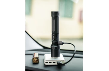 Image of Nextorch P8 LED Flashlight, Lithium Ion, White, 1300 Lumens, Black, PS520046
