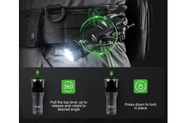 Image of Nextorch V35 X-Carry Flashlight Holster, Black, BW20063