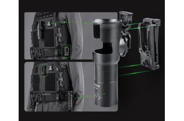 Image of Nextorch V35 X-Carry Flashlight Holster, Black, BW20063