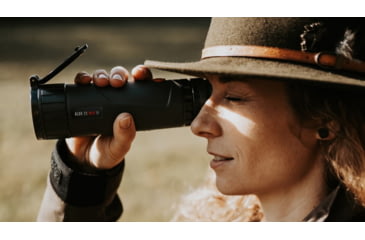 Image of NIGHT PEARL Alor 35 Pro II 4.6-18.4x35mm Thermsl Monocular, 50 Hz, 384x288 px, Black, 2NPALOR35PROII