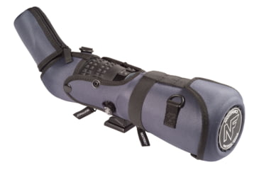 Image of NightForce Spotting Scope Sleeve, TS-82, Angled, Black, A358