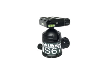 Image of NightSnipe Slik Pro 700 DX Aluminum Tripod, NightSnipe NS67 Ball Head and NightSnipe Picatinny Rail Mount Combo Kit, Black, SLIK-NS67-9072