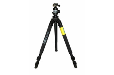 Image of NightSnipe Slik Pro 700 DX Aluminum Tripod, NightSnipe NS67 Ball Head and NightSnipe Picatinny Rail Mount Combo Kit, Black, SLIK-NS67-9072