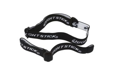 Image of Nightstick Elastic 2-Part Head Strap with Non-Slip Lining, Black, 4612-ESTRAP