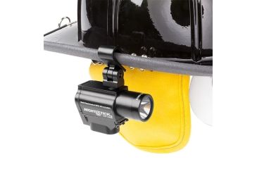 Image of Nightstick Helmet Mounted Multi-Function LED Dual-Light Flashlight,220 Lumens,Black NSP-4650B