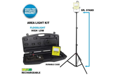 Image of Nightstick Intrinsically Safe Rechargeable LED Scene Light Kit, Green/Black, XPR-5592GCX