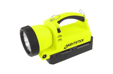 Image of Nightstick Intrisically Safe Xtreme Lumens Rechargeable X-Series Dual-Light Lantern Light w/ Articulating Head, Green, XPR-5586GX