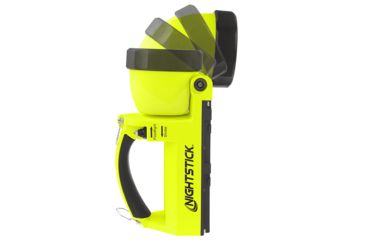 Image of Nightstick Intrisically Safe Xtreme Lumens Rechargeable X-Series Dual-Light Lantern Light w/ Articulating Head, Green, XPR-5586GX
