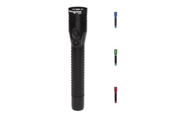 Image of Nightstick Metal Dual-Light Rechargeable Flashlight w/Magnet, Black, Blue, Green, Red