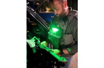 Image of Nightstick Multi-Flood USB Gear Light Rechargeable LiPo Battery 250 Lumens LED Headlamp, Black, USB-4510M