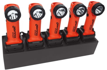 Image of Nightstick Snap-In Mounting Base for INTRANT Right Angle - 5 Unit, Black, 5566-MOUNT5