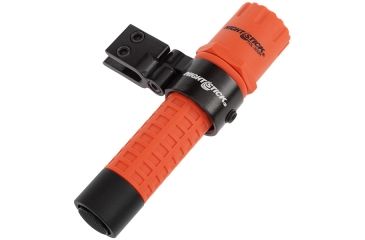 Image of Nightstick Tactical Fire LED Flashlight w/Multi-Angle Helmet Mount,180 Lumens,Red FDL-300R-K01