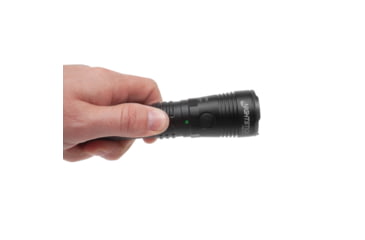 Image of Nightstick Turbo High Candela USB Tactical Flashlight, Rechargeable, 1100 Lumen, 3 Hour Run Time, Matte Finish, Black