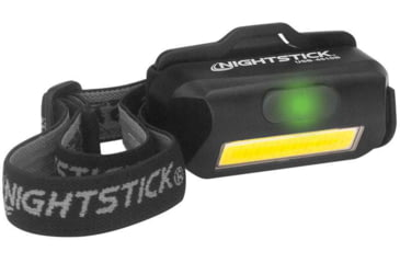 Image of Nightstick Multi-Flood LED Headlamp, LiPo Rechargeable, 250 Lumens, Green/Red/White LED Bulb, Black, USB4510B