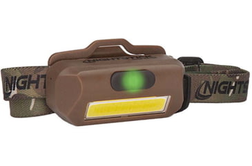 Image of Nightstick Multi-Flood LED Headlamp, LiPo Rechargeable, 250 Lumens, Green/Red/White LED Bulb, Flat Dark Earth, USB4510F