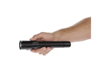 Image of Nightstick Xtreme Lumens Duty Size Dual-Light Rechargeable 650 Lumen Metal LED Flashlight w/Tail Cap Magnet, AC Charger, DC Charger, Battery, Black NSR-9940XL