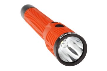 Image of Nightstick Xtreme Lumens Duty Size Dual-Light Rechargeable 650 Lumen Polymer LED Flashlight w/Tail Cap Magnet, AC Charger, DC Charger, Battery, Red NSR-9920XL