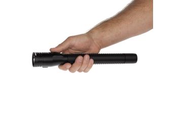 Image of Nightstick Xtreme Lumens Full Size Dual-Light Rechargeable 650 Lumen LED Metal Flashlight, AC Charger, DC Charger, Battery, Black NSR-9744XL