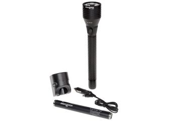 Image of Nightstick Xtreme Lumens Full Size Multi-Function LED Metal Flashlight,Rechargeable,No AC Power Supply,650 Lumens,Black NSR-9746XLDC
