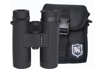 Image of Nikko Stirling METOR HDMETOR HD 8x42mm, Roof Prism, BAK4 Binoculars, Matte Black, NSNB842