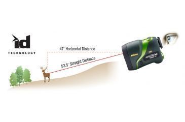 Image of Nikon Arrow ID 7000 Vibration Reduction Range Finder, Black,Green 16211