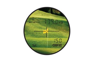Image of Nikon CoolShot 40i 6x21mm Golf RangeFinder, Black/Blue, 16202