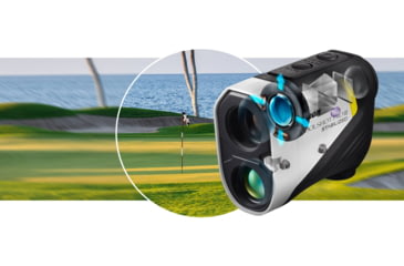 Image of Nikon Coolshot ProIII Stabilized 6x21mm Golf Rangefinder, White, 16788