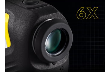 Image of Nikon Coolshot ProIII Stabilized 6x21mm Golf Rangefinder, White, 16788