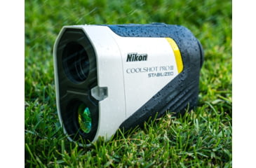 Image of Nikon Coolshot ProIII Stabilized 6x21mm Golf Rangefinder, White, 16788