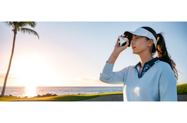 Image of Nikon Coolshot ProIII Stabilized 6x21mm Golf Rangefinder, White, 16788