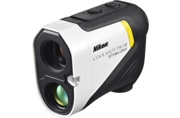 Image of Nikon Coolshot ProIII Stabilized 6x21mm Golf Rangefinder, White, 16788