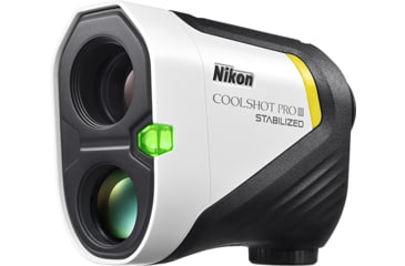 Image of Nikon Coolshot ProIII Stabilized 6x21mm Golf Rangefinder, White, 16788