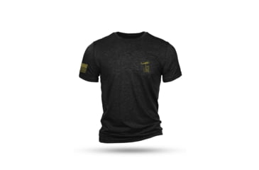 Image of Nine Line Apparel Nine Line American Camo Short Sleeve Shirt Black Triblend 3XL, AMERCAMO-TSTRI-CHARCOALBLACKTRIBLEND-3XL