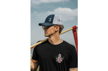 Image of Nine Line Apparel Nine Line Cake Tree Triblend Short Sleeve Shirt Black L, CAKETREE-TSTRI-CHARCOALBLACKTRIBLEND-L