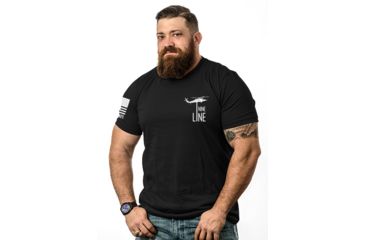 Image of Nine Line Pledge Graphic T-Shirts - Mens, Black, Medium PLEDGE-TS-BLACK-M