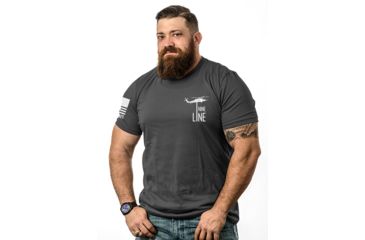 Image of Nine Line Pledge Graphic T-Shirts - Mens, HeavyMetal, 3XL PLEDGE-TS-HEAVYMETAL-3XL