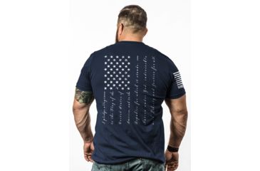 Image of Nine Line Pledge Graphic T-Shirts - Mens, MidnightNavy, 3XL PLEDGE-TS-MIDNIGHTNAVY-3XL