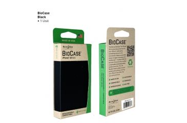 Image of Nite Ize Biodegradable Bio Case for Iphone 4 &amp; 4S, Black BIO-IP4-01